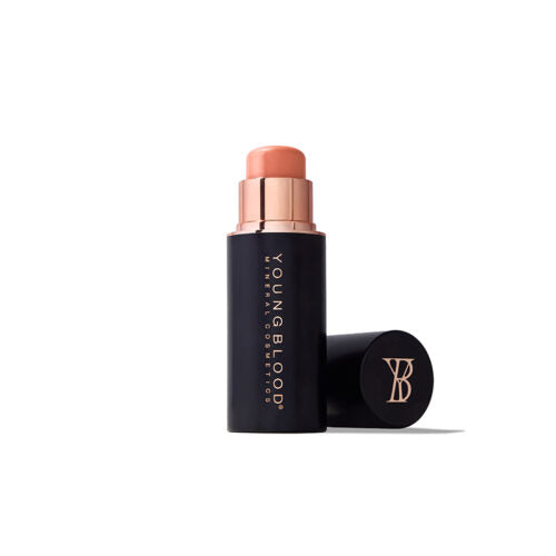 Youngblood | VividLuxe Crème Blush Stick Bellini – Muted Peach