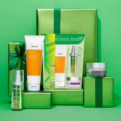 Murad | Rejuvenate + Replenish With Healthy Skin Fundamentals Gift Set