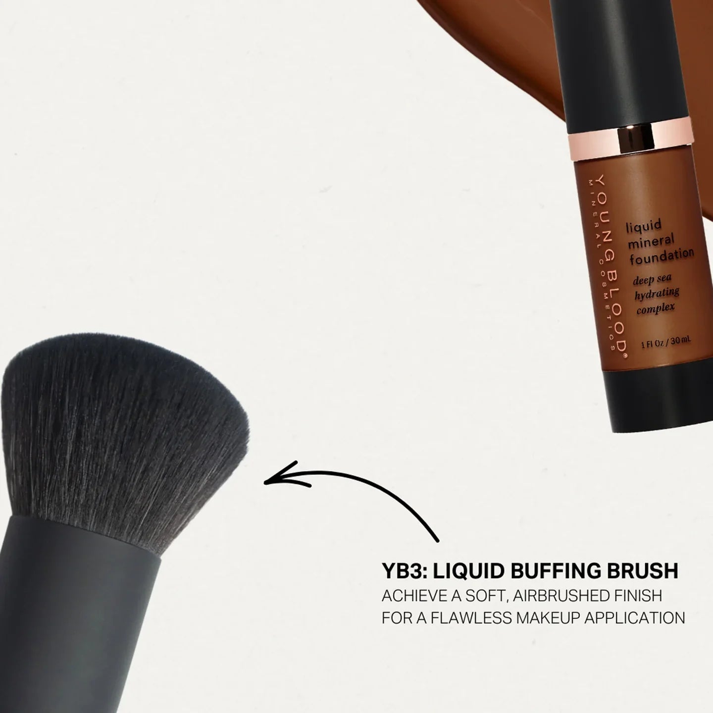 Youngblood | Liquid Buffing Brush YB3