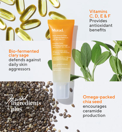 Murad | Multi-Vitamin Clear Coat Broad Spectrum SPF 50