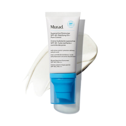 Murad | Superactive Moisturiser SPF 40: Mattifying Oil + Pore Control