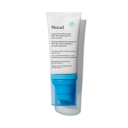 Murad | Superactive Moisturiser SPF 40: Mattifying Oil + Pore Control