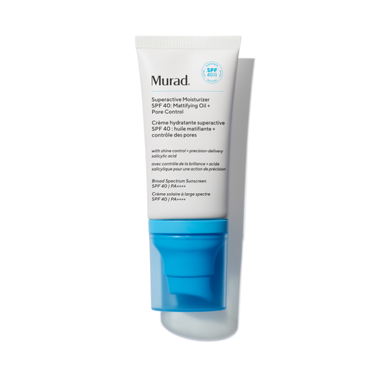 Murad | Superactive Moisturiser SPF 40: Mattifying Oil + Pore Control