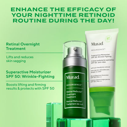 Murad | Superactive Moisturiser SPF 50: Wrinkle Fighting