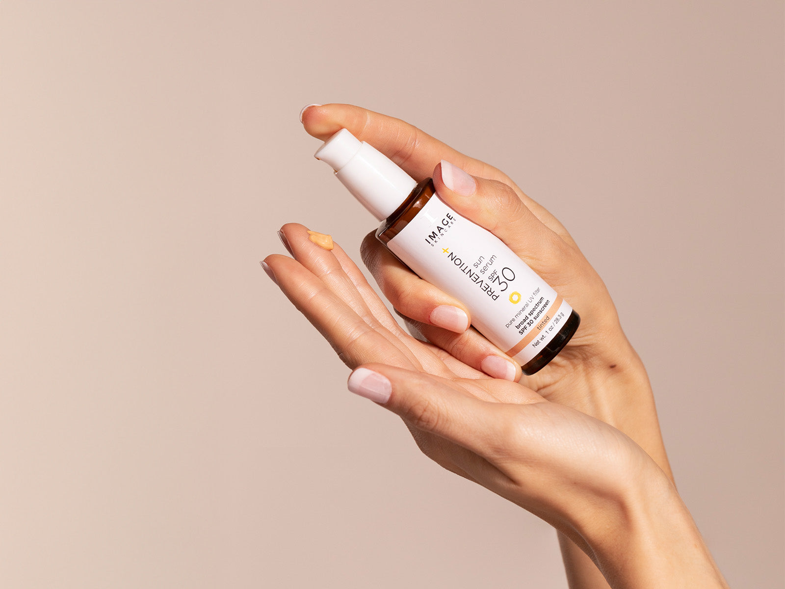 Image | PREVENTION+ Sun Serum SPF 30 Tinted - Delizia Skincare