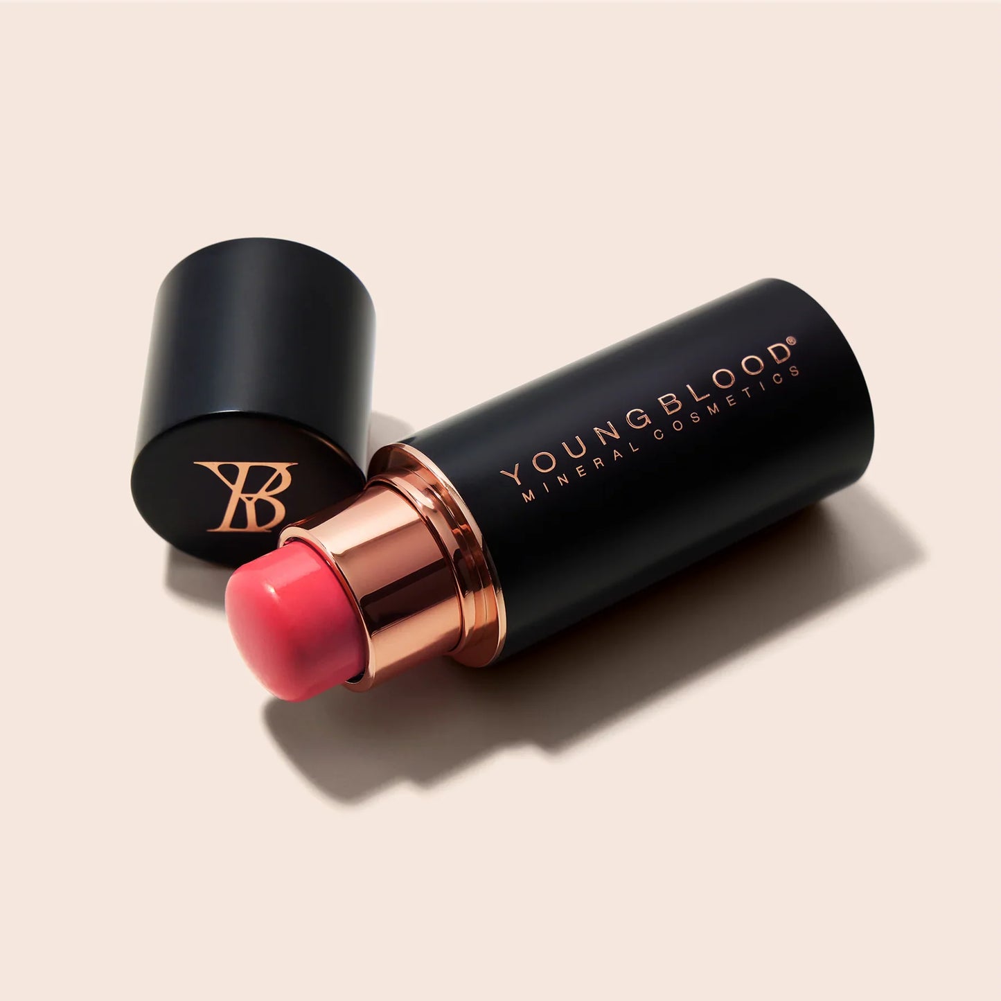 Youngblood | VividLuxe Crème Blush Stick Pomelo – Electric Coral