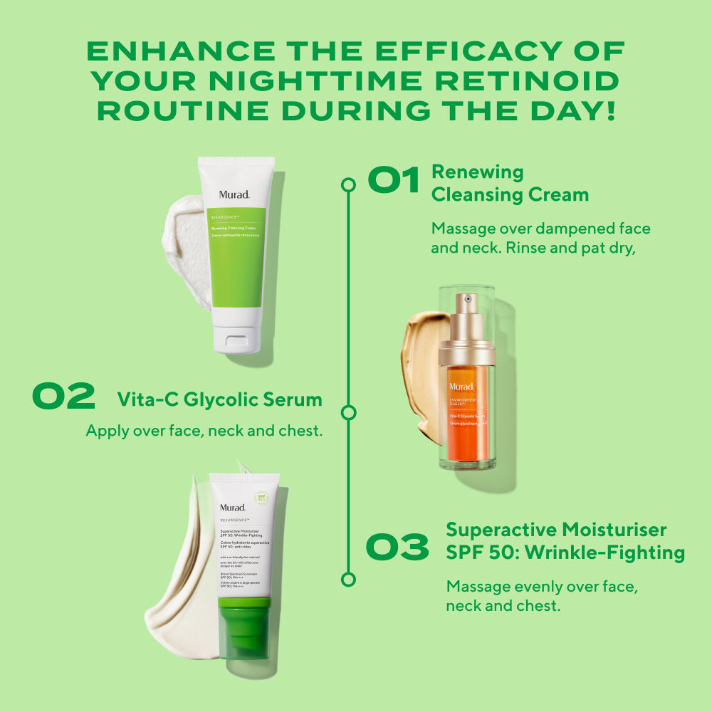 Murad | Superactive Moisturiser SPF 50: Wrinkle Fighting