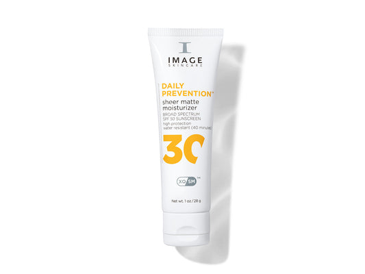 Image | Travel Size DAILY PREVENTION - Sheer Matte Moisturizer SPF 30 - Delizia Skincare
