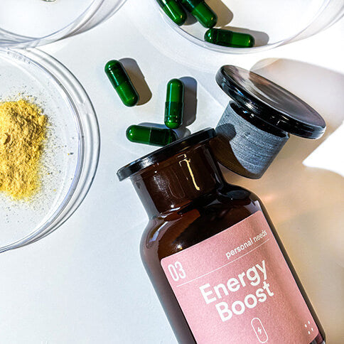 Insentials | Eco-refill pharmacy jar Energy Boost - Delizia Skincare