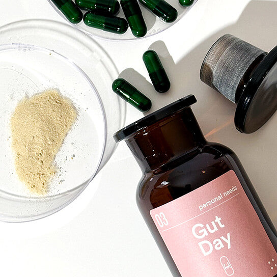 Insentials | Eco-refill pharmacy jar Gut Day - Delizia Skincare