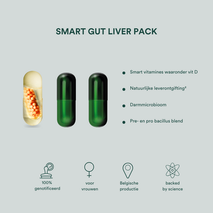 Insentials | Smart Gut Liver Pack - Delizia Skincare