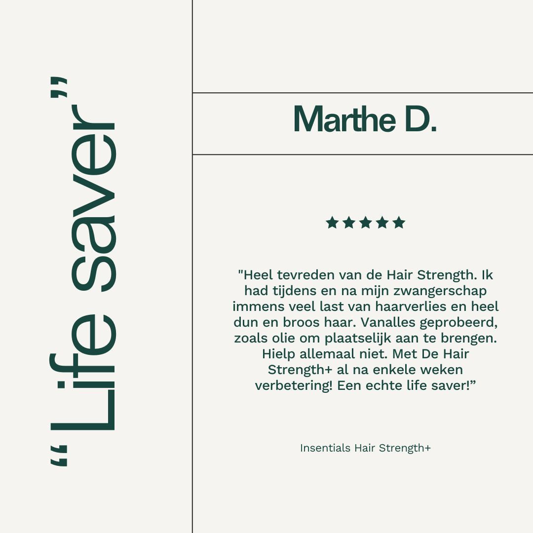 Insentials | Hair Strength+ Follicure™ - Delizia Skincare