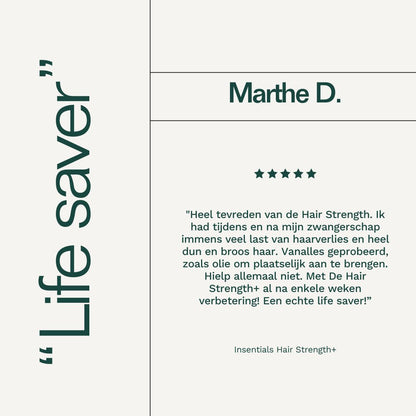 Insentials | Hair Strength+ Follicure™ - Delizia Skincare