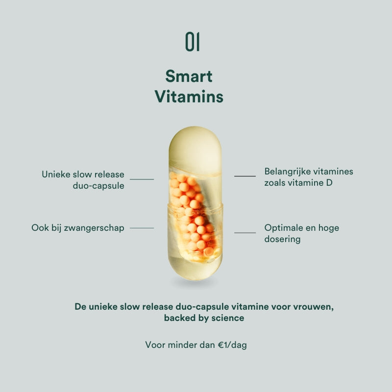 Insentials | Smart Vitamins for her - Delizia Skincare