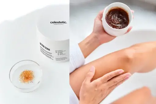 Celestetic Ultra Scrub – diepreinigende scrub die de huid revitaliseert en verzacht